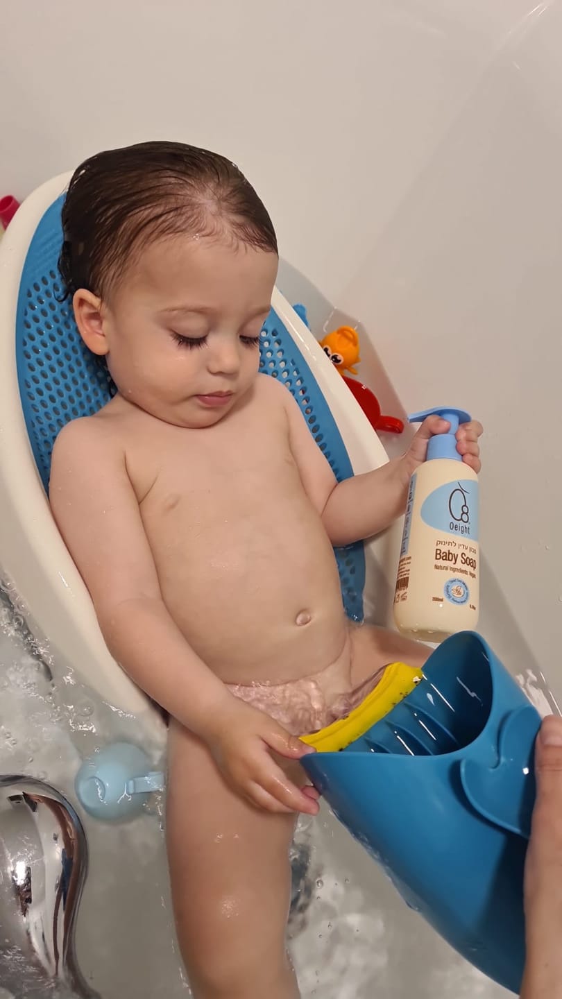 Customer photo review of מארז שלישיה- סבון עדין לתינוק