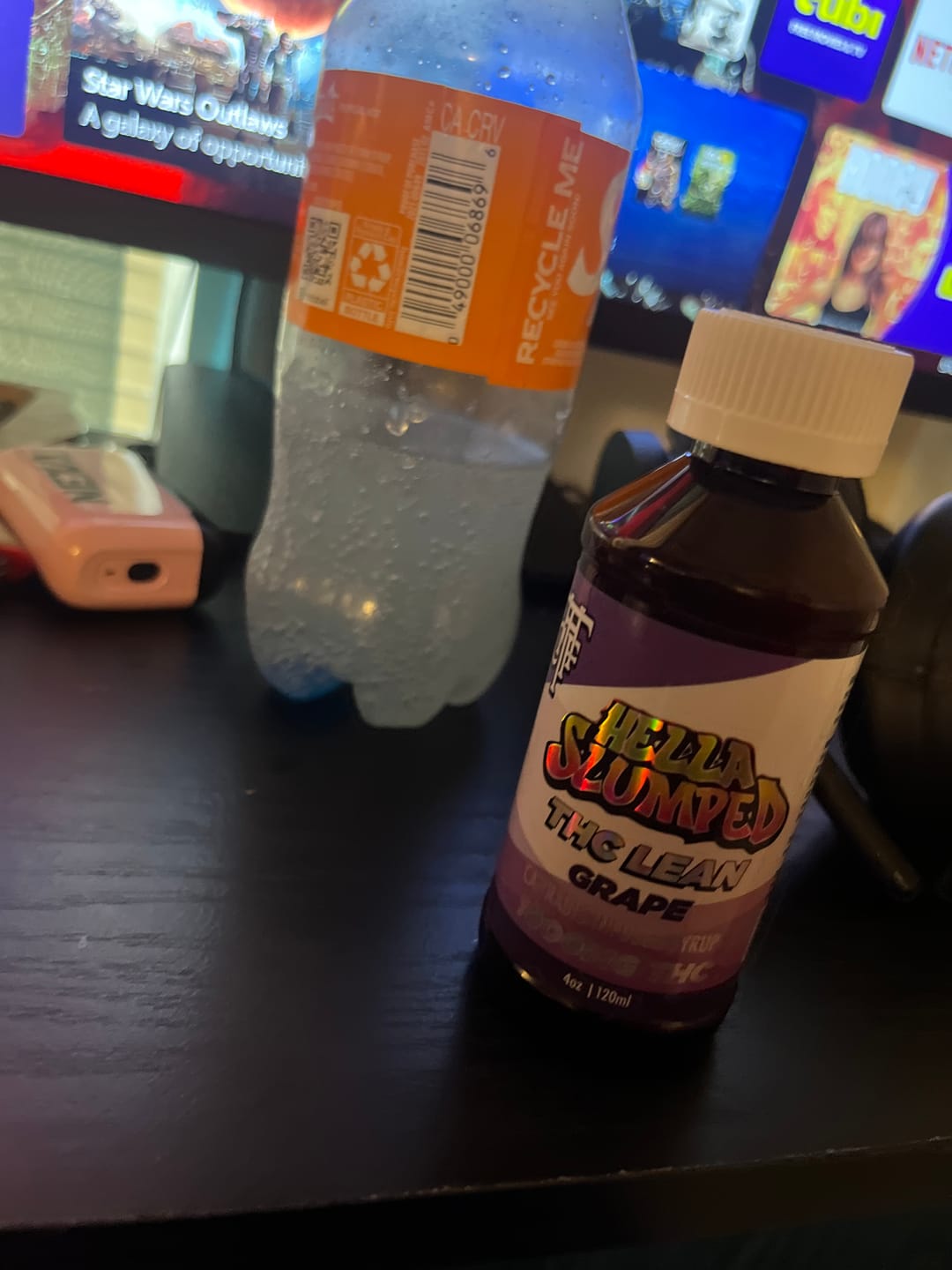 Customer photo review of THC Syrup - Grape