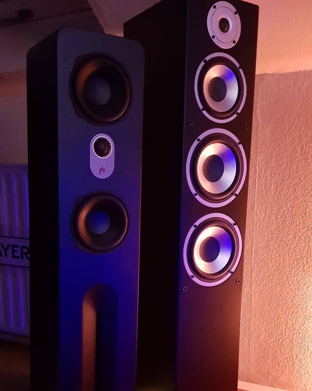 Customer photo review of Novus N5T 2-Way 5.25" Tower/Floorstanding Speaker Single