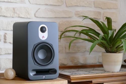 Customer photo review of Novus N5B 2-Way 5.25" Bookshelf Speaker Pair