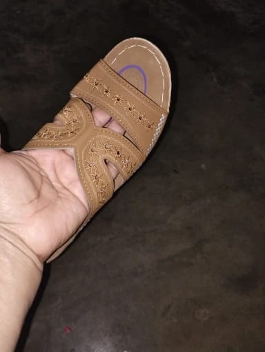 Customer photo review of Sandals Premium Orthopedic Vintage