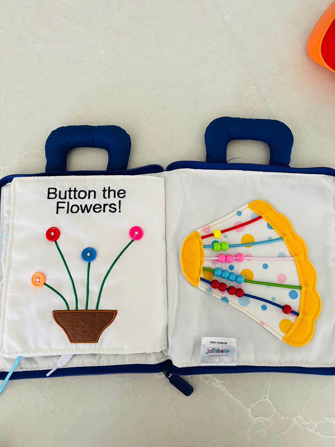Customer photo review of Jollybaby My Quiet Book