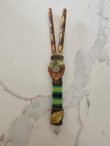 Customer photo review of Handmade Yawanawa Kuripes