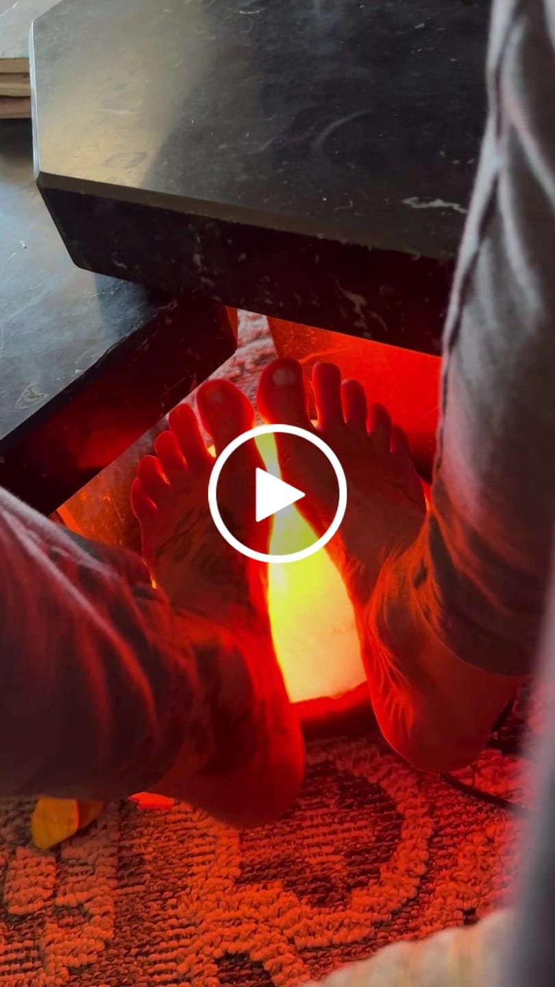Customer video review of Himalayan Pink Salt Foot Dome - For Detoxing