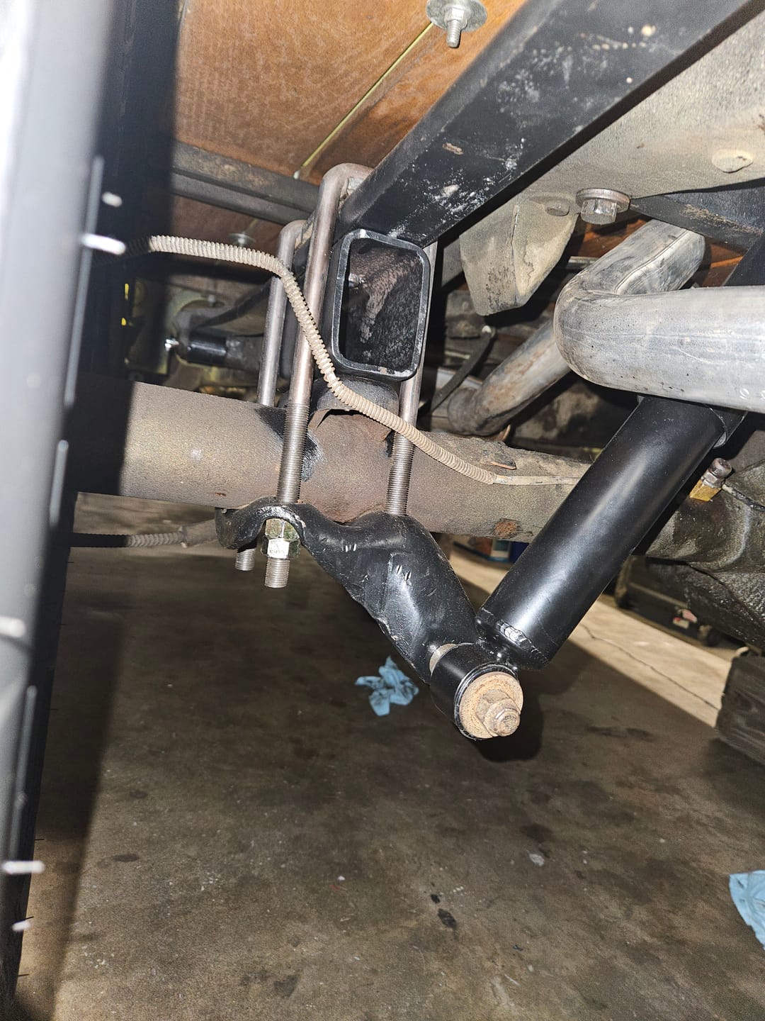 Customer photo review of 1/2 Inch Diameter U-Bolts - Square