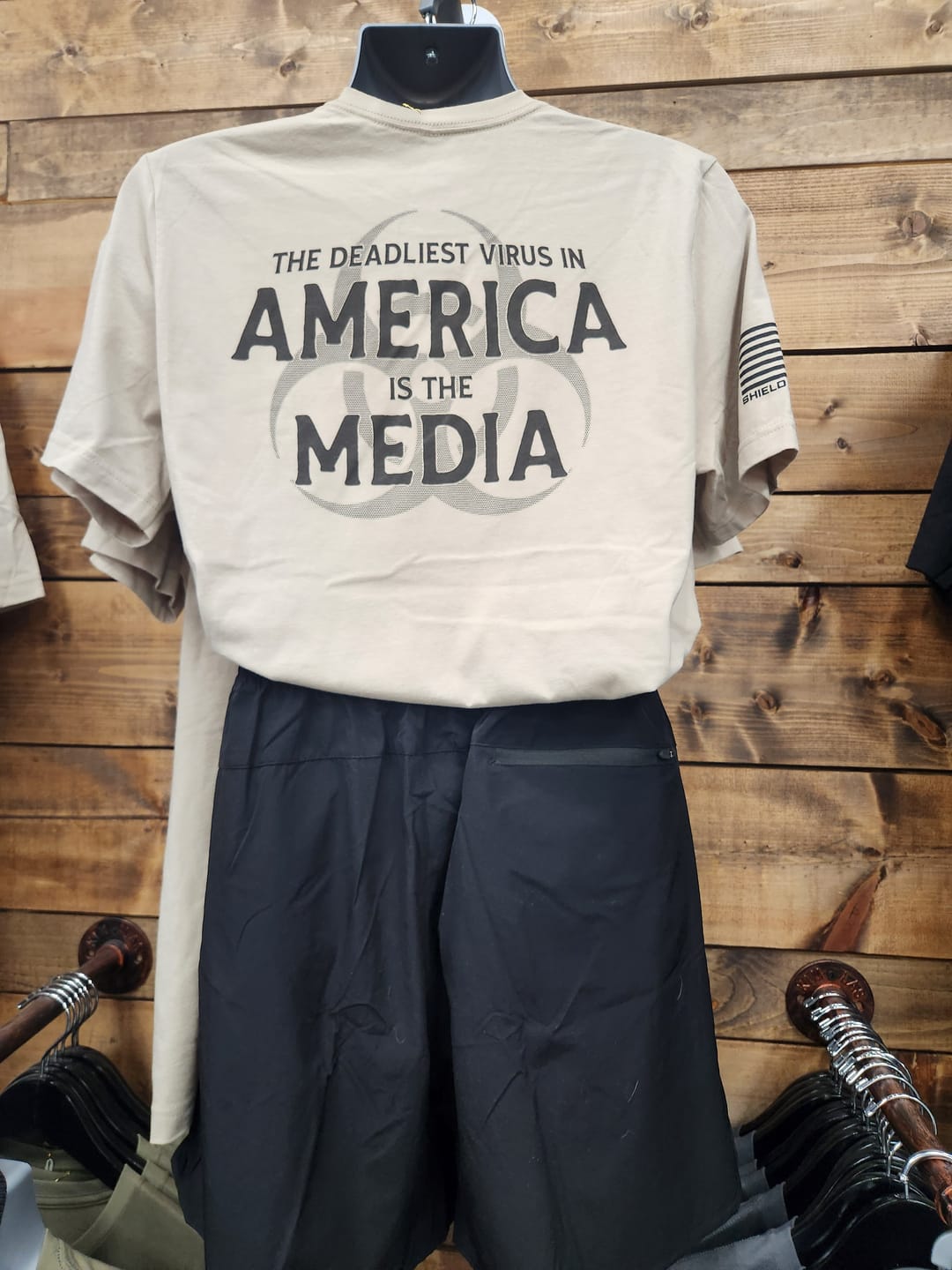 Customer photo review of The Deadliest Virus in America is the Media (Black)