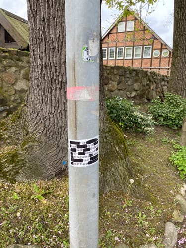 Customer photo review of GROSSE STICKER / AUFKLEBER (10 STK.) • #RKIFILES