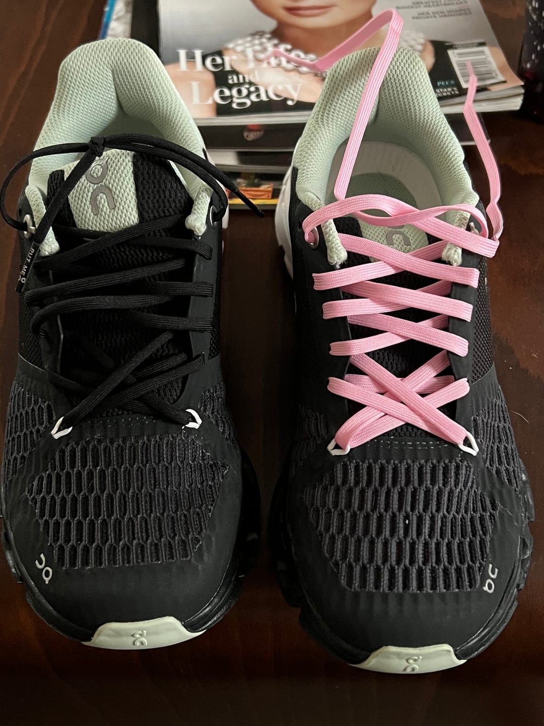 Customer photo review of ON Running Replacement Shoe Laces