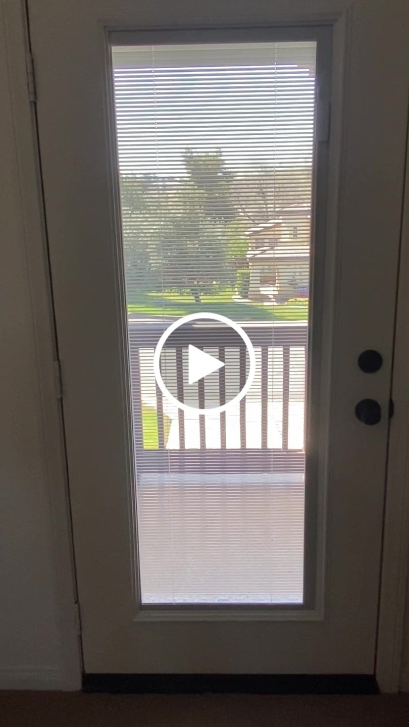 Customer video review of Blink Enclosed Blinds - 24" x 66" Frame Kit