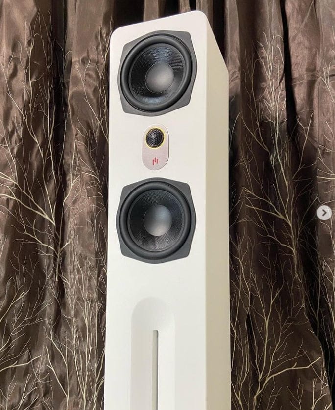 Customer photo review of Novus N6T 2-Way Dual 6.5" Tower/Floorstanding Speaker