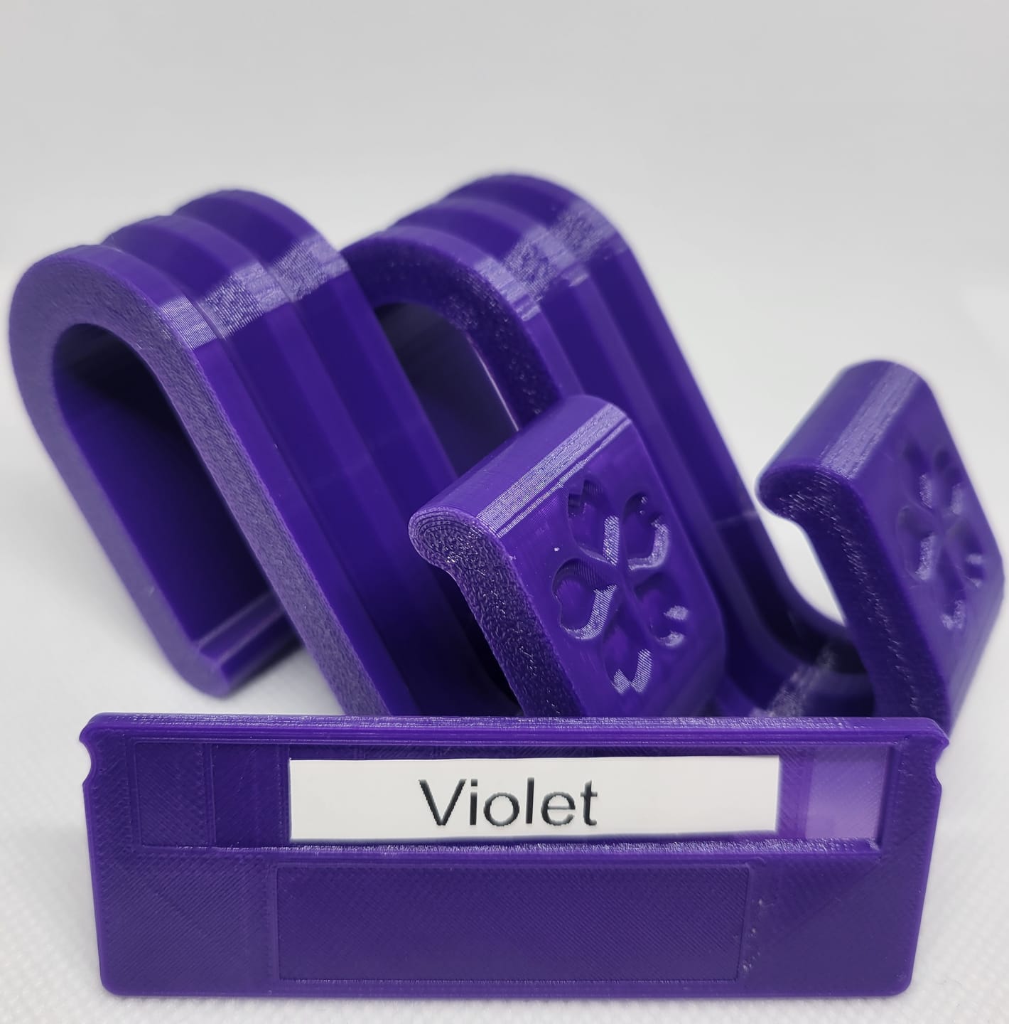 Customer photo review of Violet PETG Filament 1.75mm