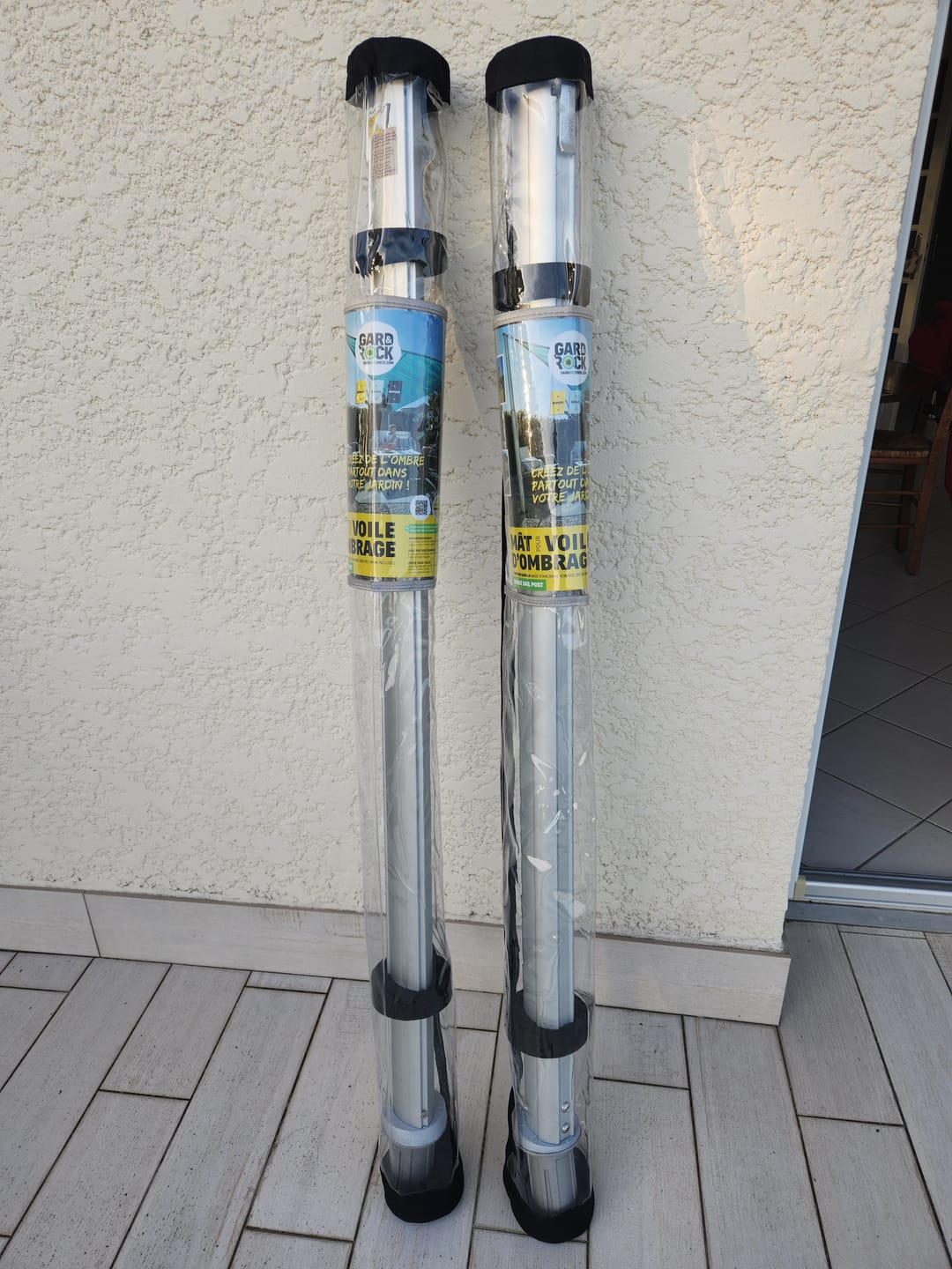 Customer photo review of Mât télescopique en aluminium pour Filet de Camouflage