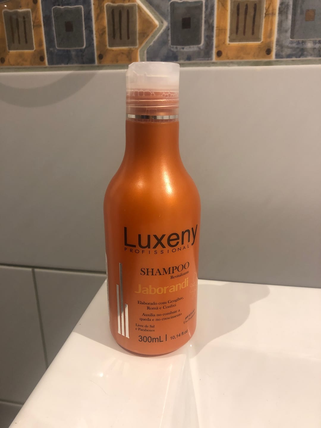 Customer photo review of Shampoo Anticaída Jaborandi 300ml