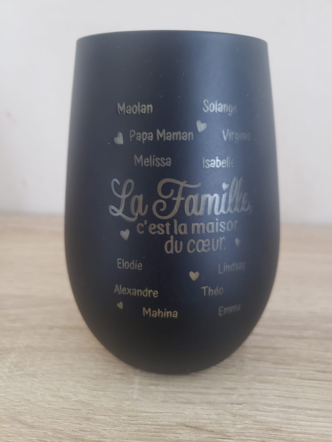 Customer photo review of La maison du cœur - Famille-Photophore