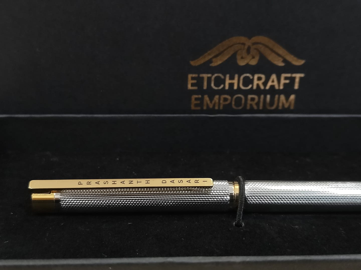 Customer photo review of Personalised Name Pen