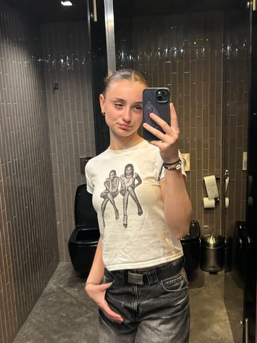 Customer photo review of 'After Party' baby tee