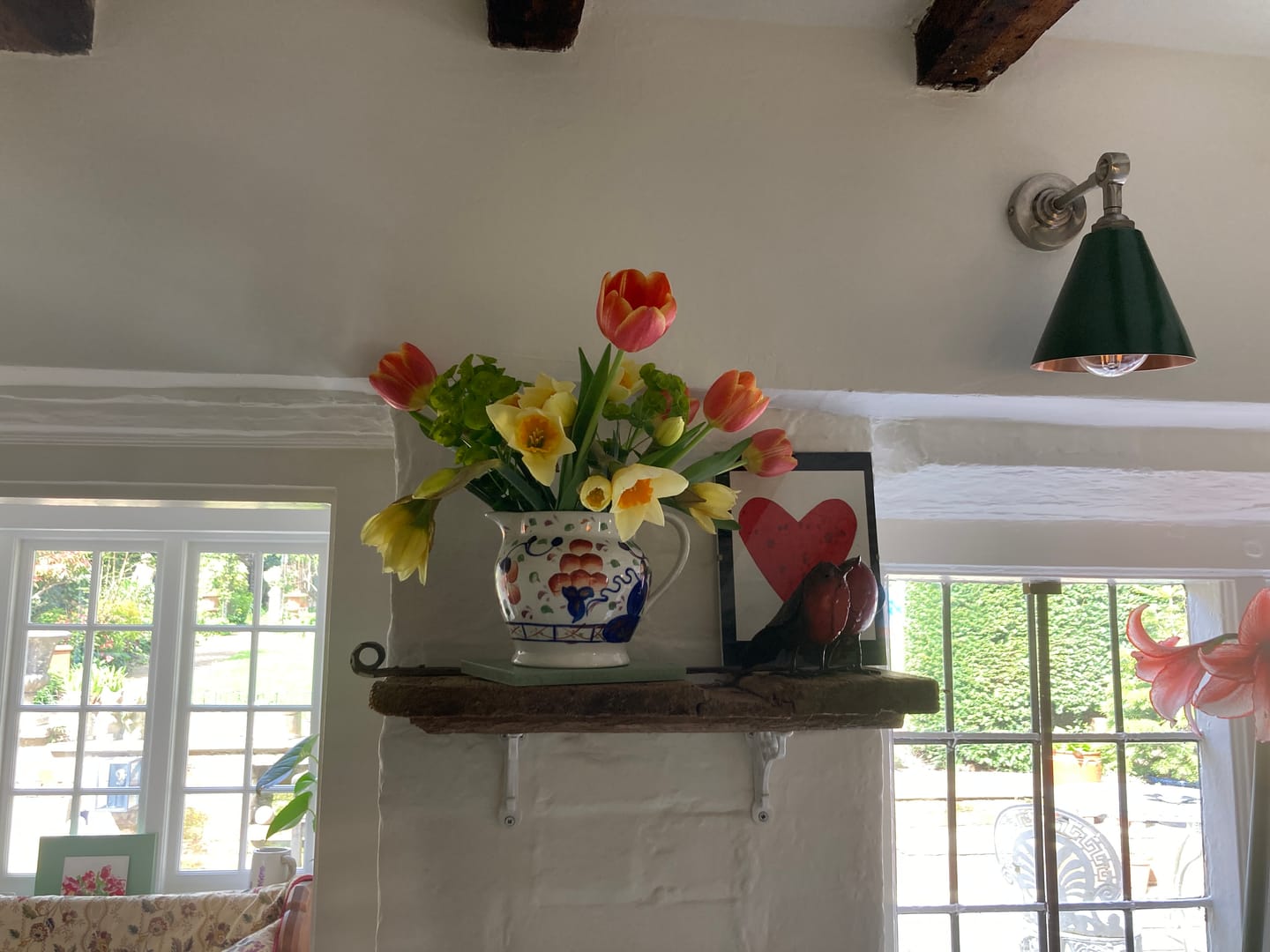 Customer photo review of 4 Inch Victorian Scroll Cast Iron Shelf Bracket