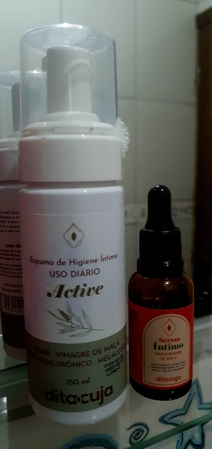 Customer photo review of Sérum Íntimo Regenerador 12 em 1