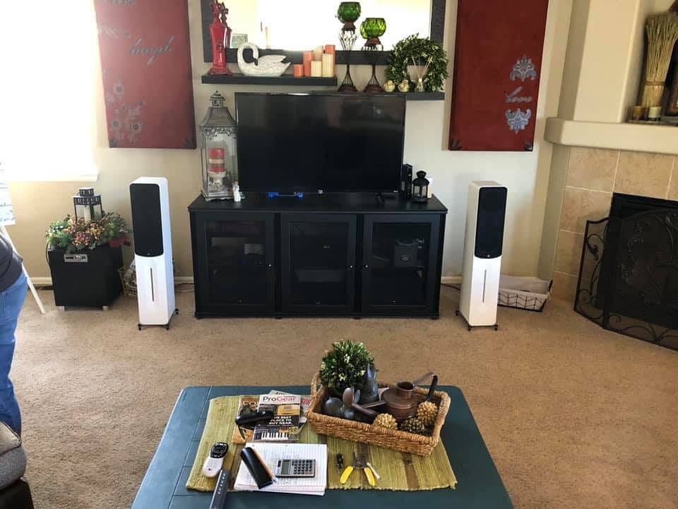 Customer photo review of Novus N5T 2-Way 5.25" Tower/Floorstanding Speaker Single