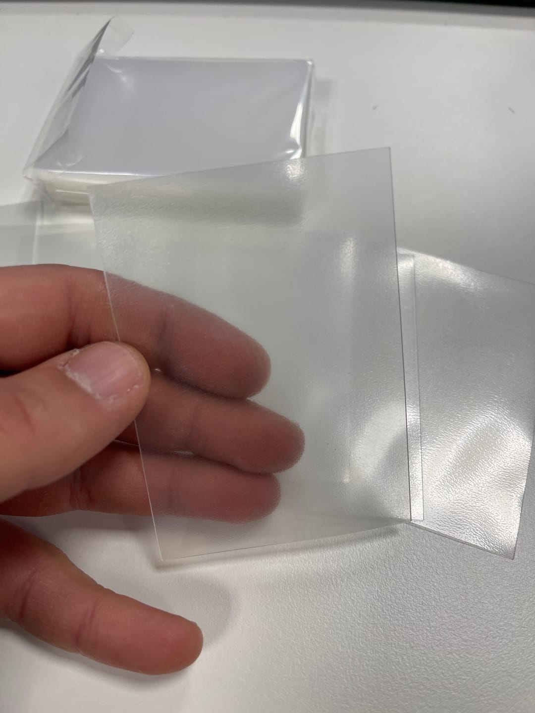 Customer photo review of Baba Sleeves Matte Oversleeves - Doublesleeves Hüllen