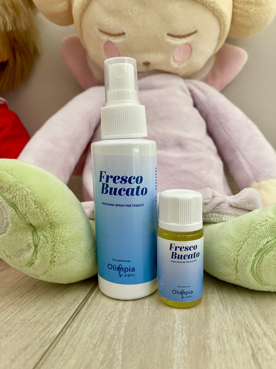 Customer photo review of Profumo spray per tessuti Fresco Bucato ml.100