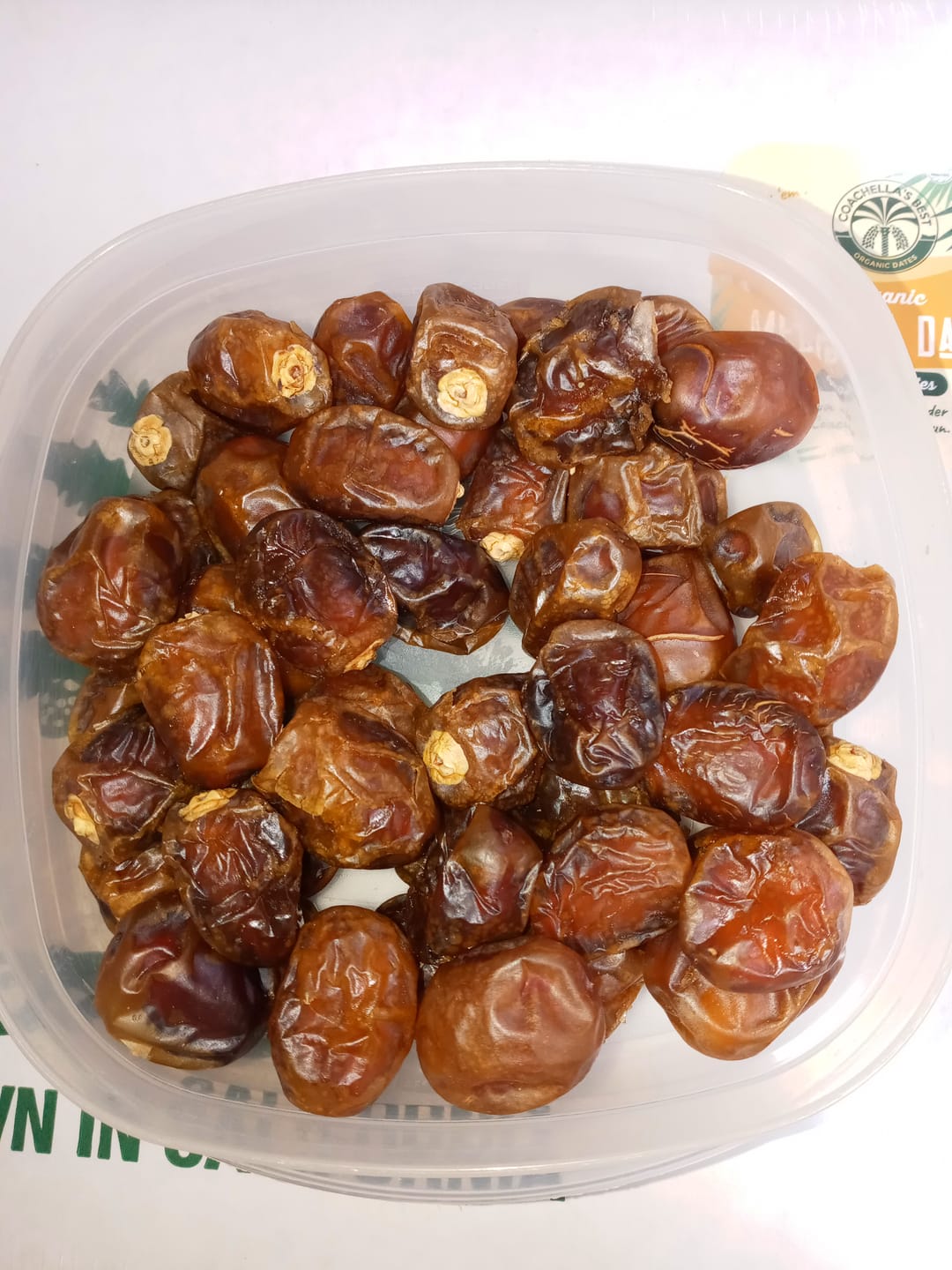 Customer photo review of Organic Barhi Dates Box