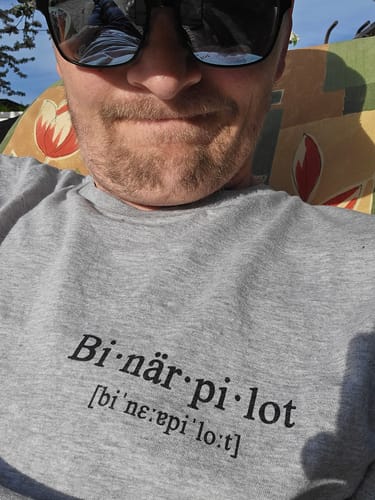 Customer photo review of Binärpilot Premium hinten