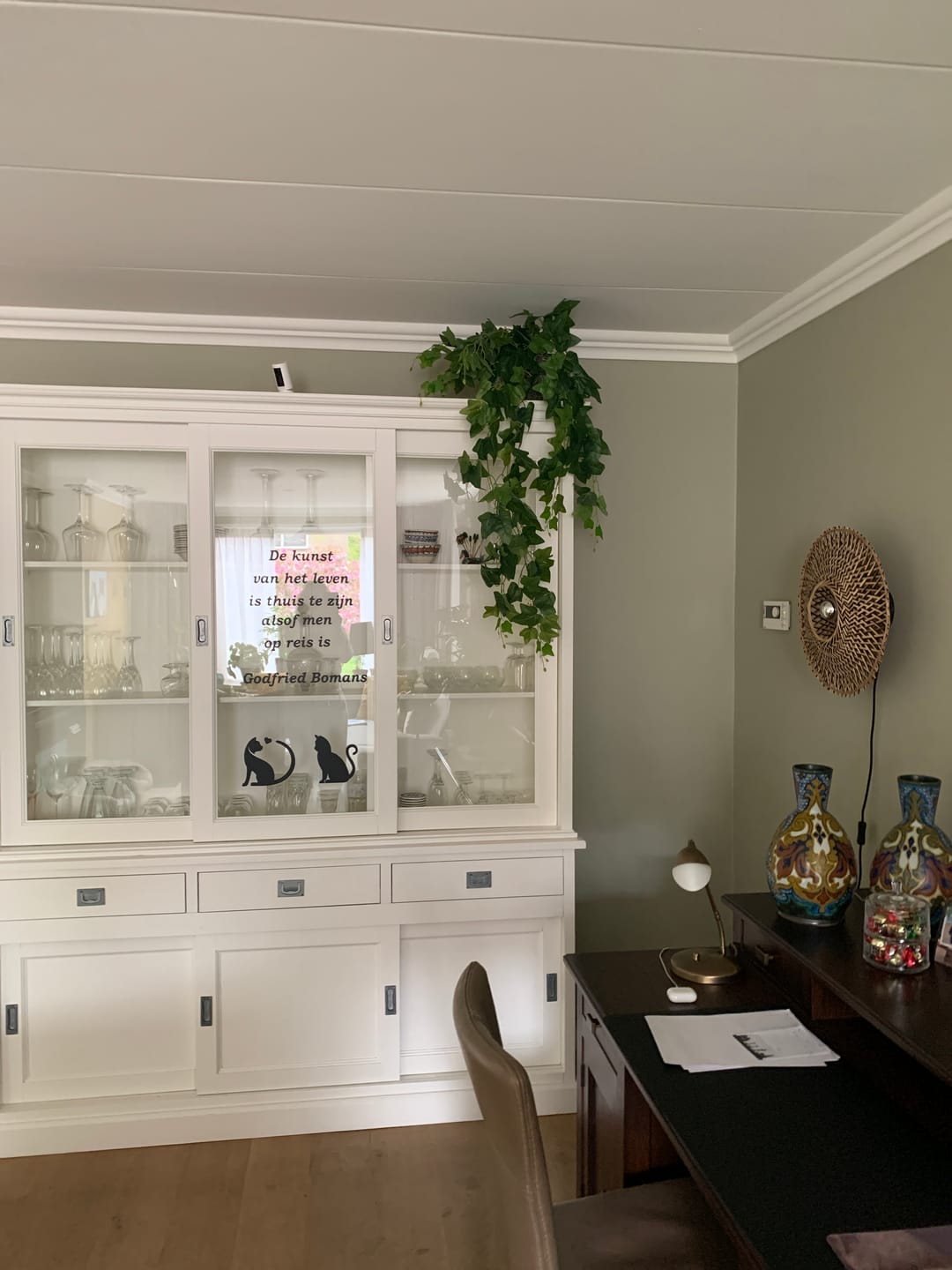 Customer photo review of Hedera Kunst Hangplant 110cm