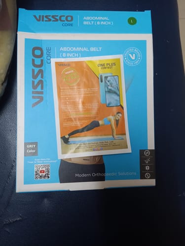 Customer photo review of Abdominal Belt (8") |Supports the Weak Abdominal Muscles to Relieve Pain (Beige)