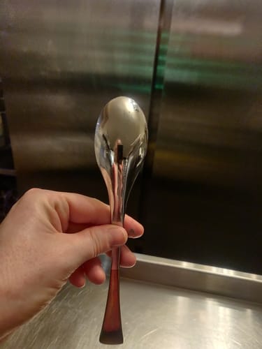 Customer photo review of SignatureSpoon Medium