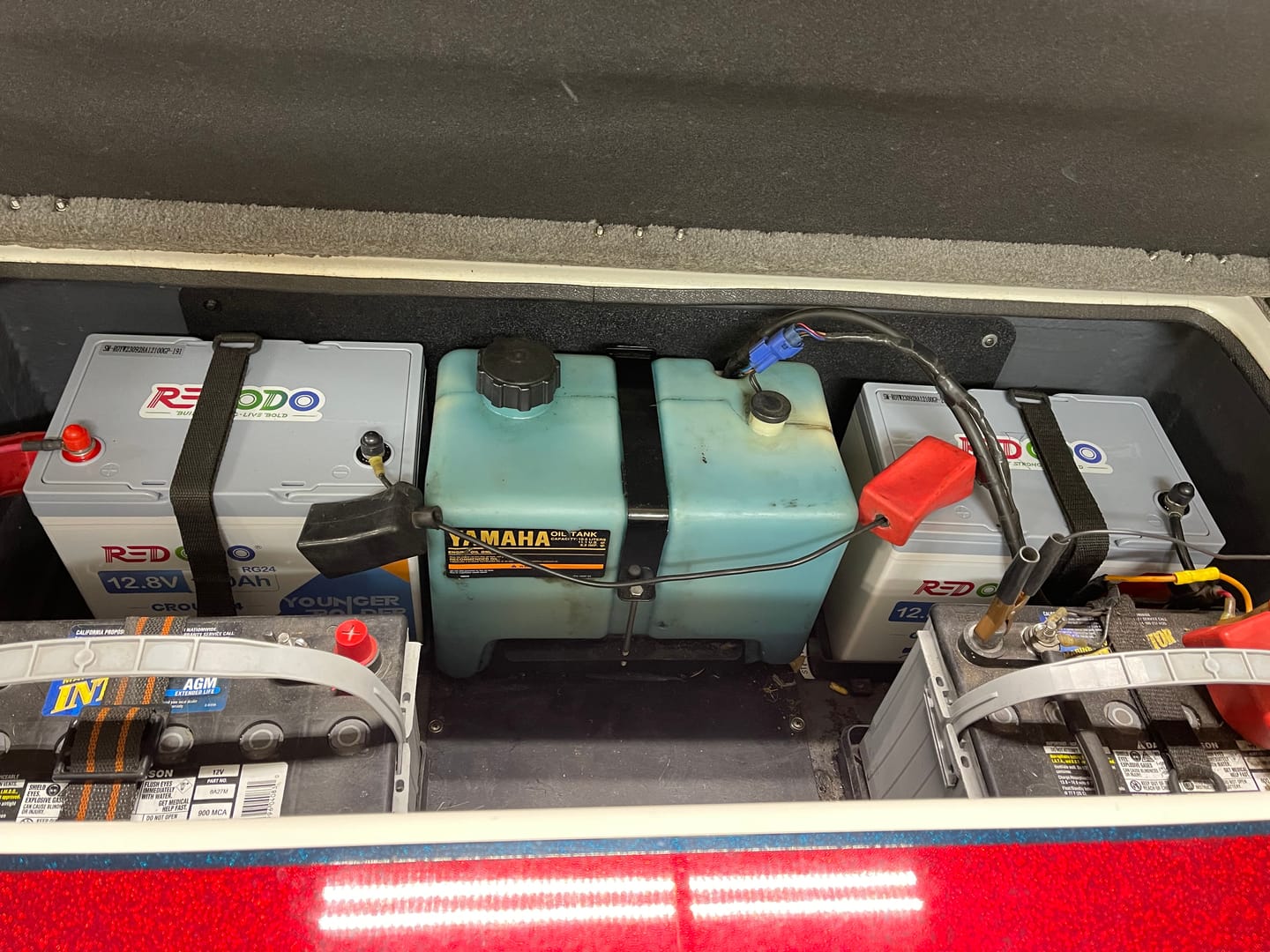 Customer photo review of 【Only $239】Redodo 12V 100Ah Group24 LiFePO4 Battery, Replacement for 12V Group24 lead acid battery