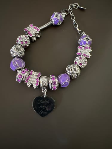 Customer photo review of Handmade Butterfly Bracelet