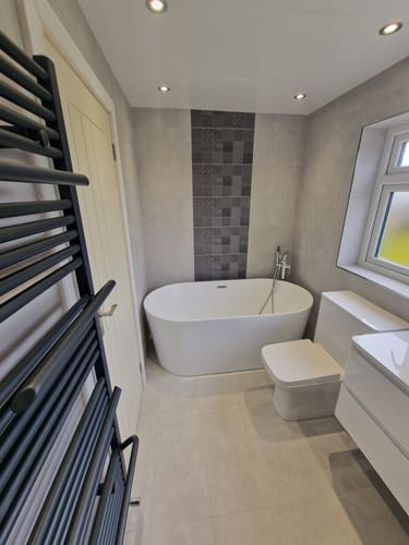 Customer photo review of Bentley 1600 Freestanding Bath