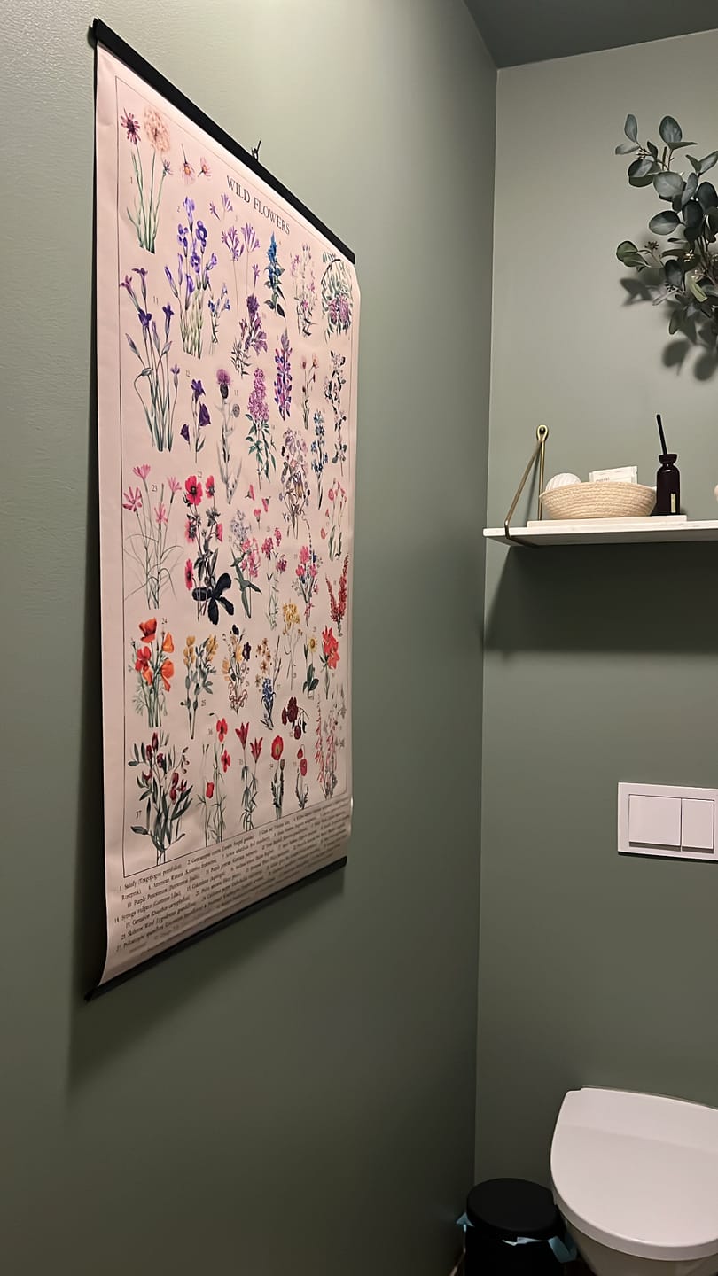 Customer photo review of Ville Blomster Plakat