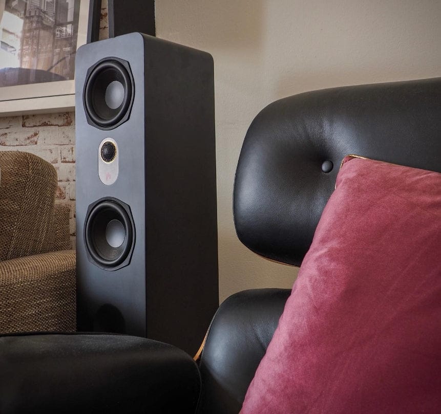 Customer photo review of Novus N5T 2-Way 5.25" Tower/Floorstanding Speaker Single