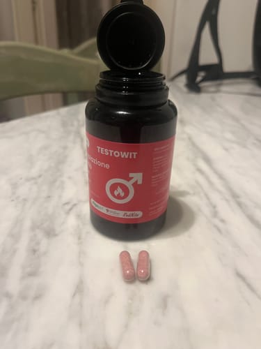Customer photo review of TESTOWIT - Regolazione ormonale 120 cps NEW!