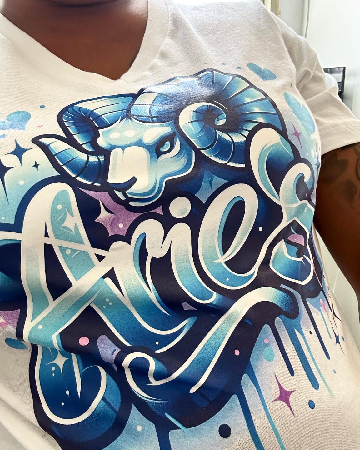 Customer photo review of Graffiti Aries Zodiac