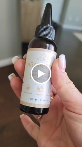 Customer video review of Enrich Hair Oil