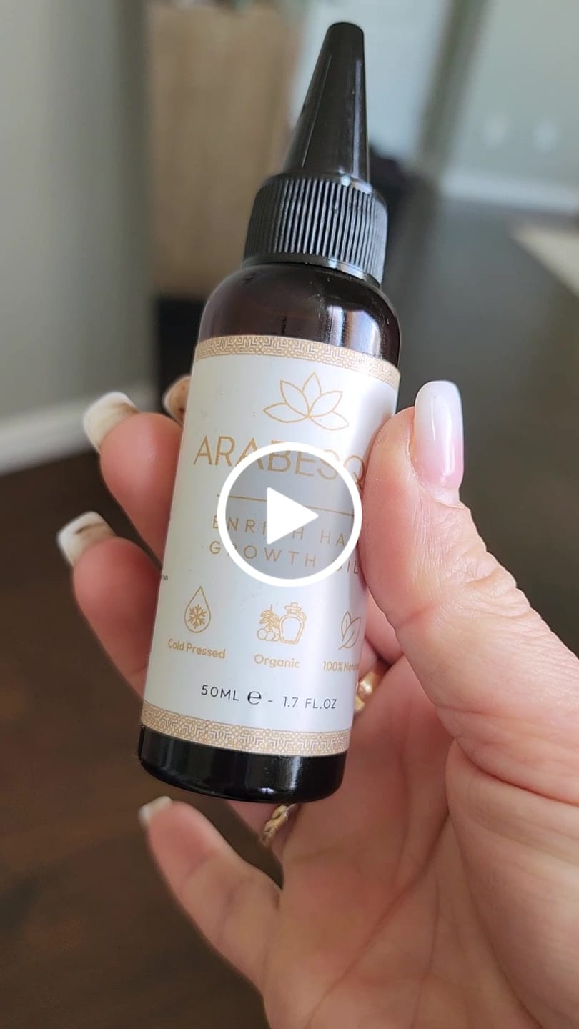 Customer video review of Enrich Hair Oil