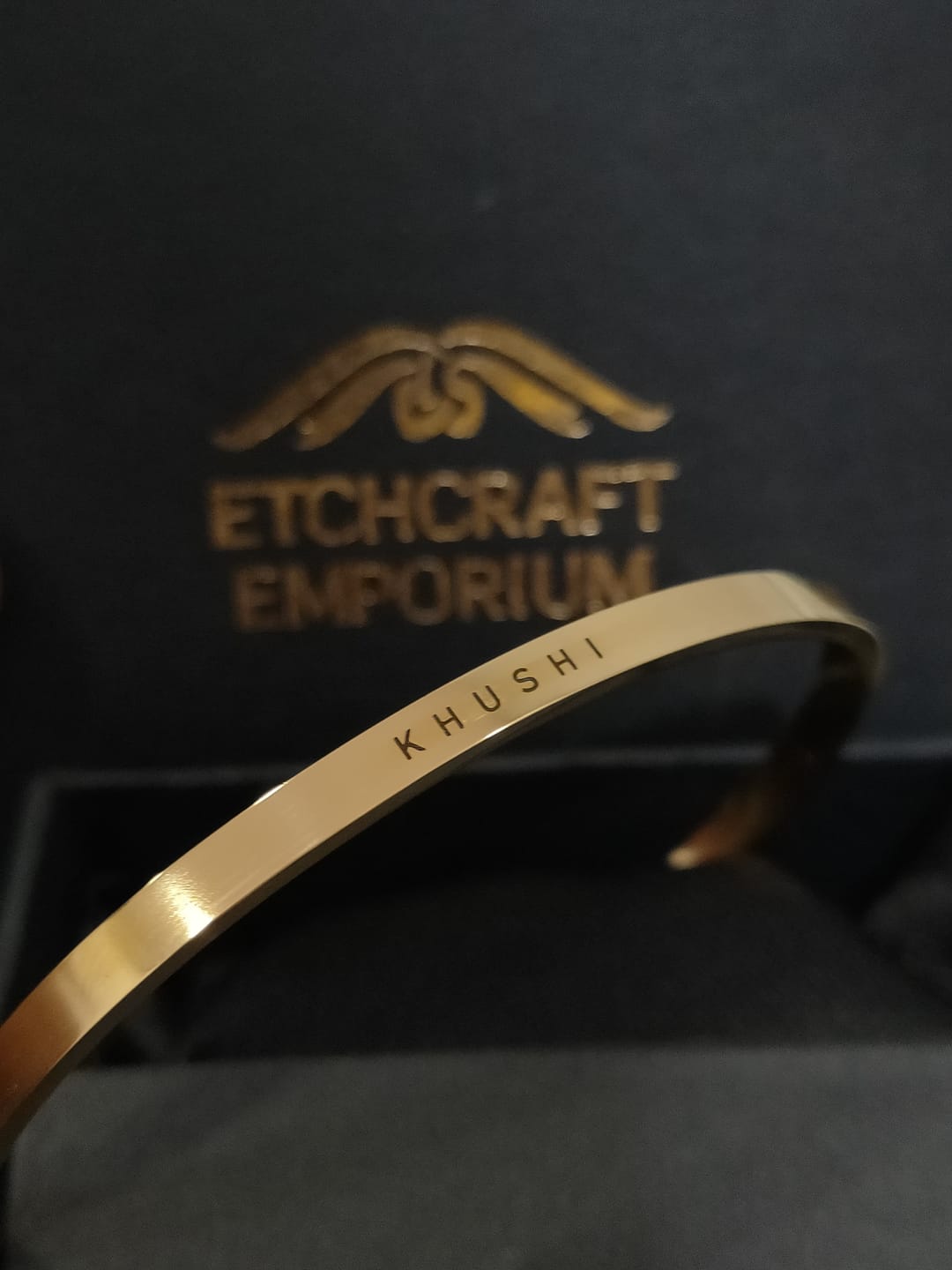 Customer photo review of Personalised Classic Bracelet