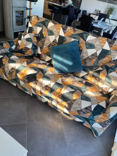 Customer photo review of Géom - Housse de Canapé Extensible