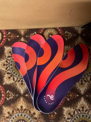 Customer photo review of Move Game Day Performance Insoles