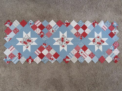 Customer photo review of Country Star Runner PDF Pattern