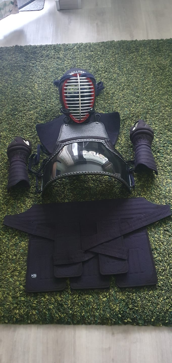 Customer photo review of *SPECIAL OFFER!* - 'VANGUARD MYRMIDON' Super Protective GUARD-STITCH KendoStar Bogu Set