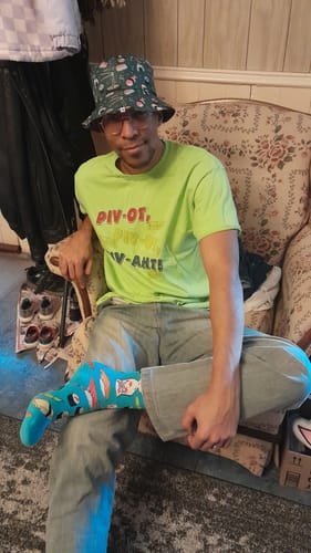 Customer photo review of Oishi Sushi Green Bucket Hat