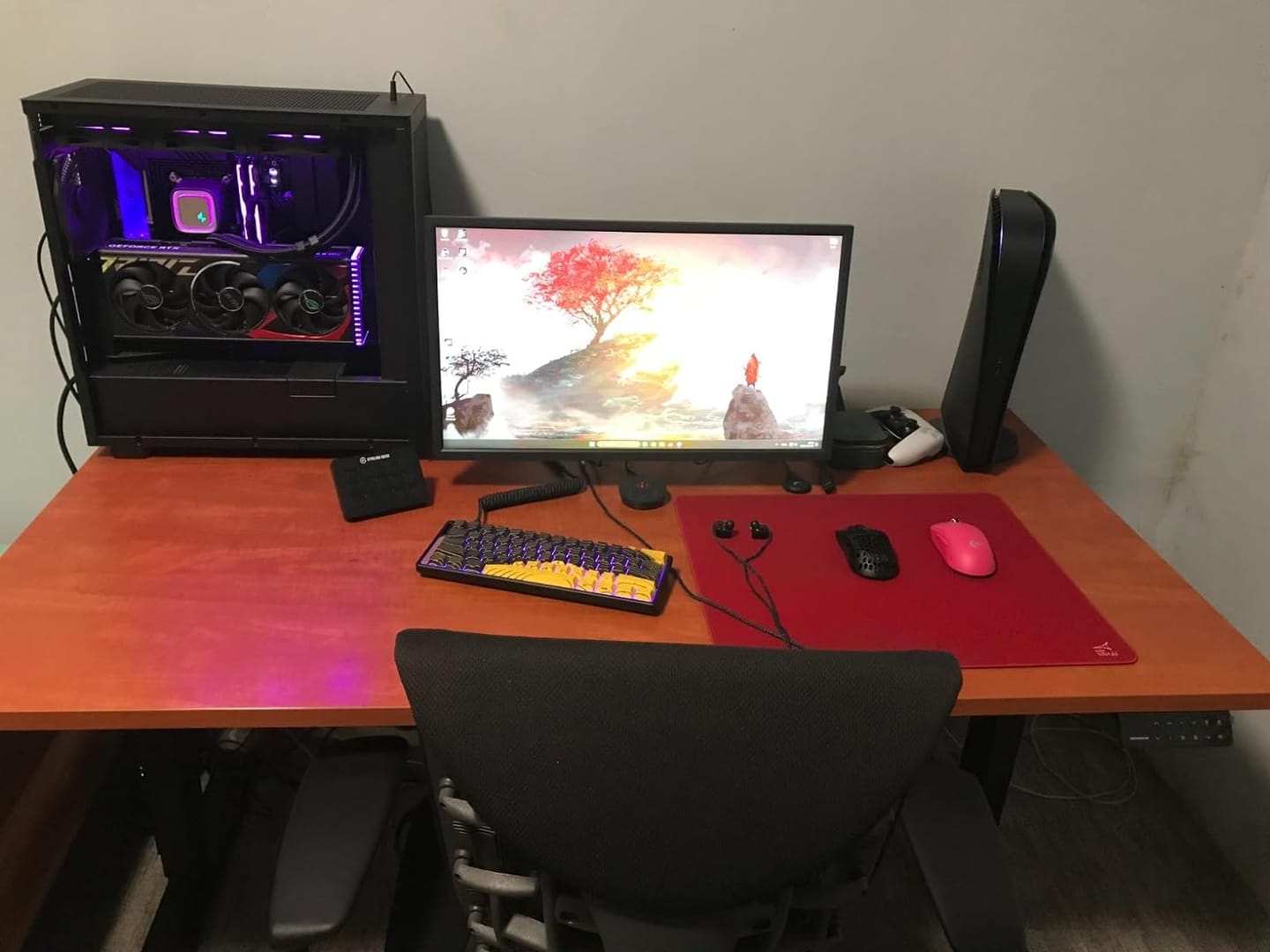 Customer photo review of Maidesite T2 Pro Plus - Tischgestell Elektrisch Höhenverstellbar