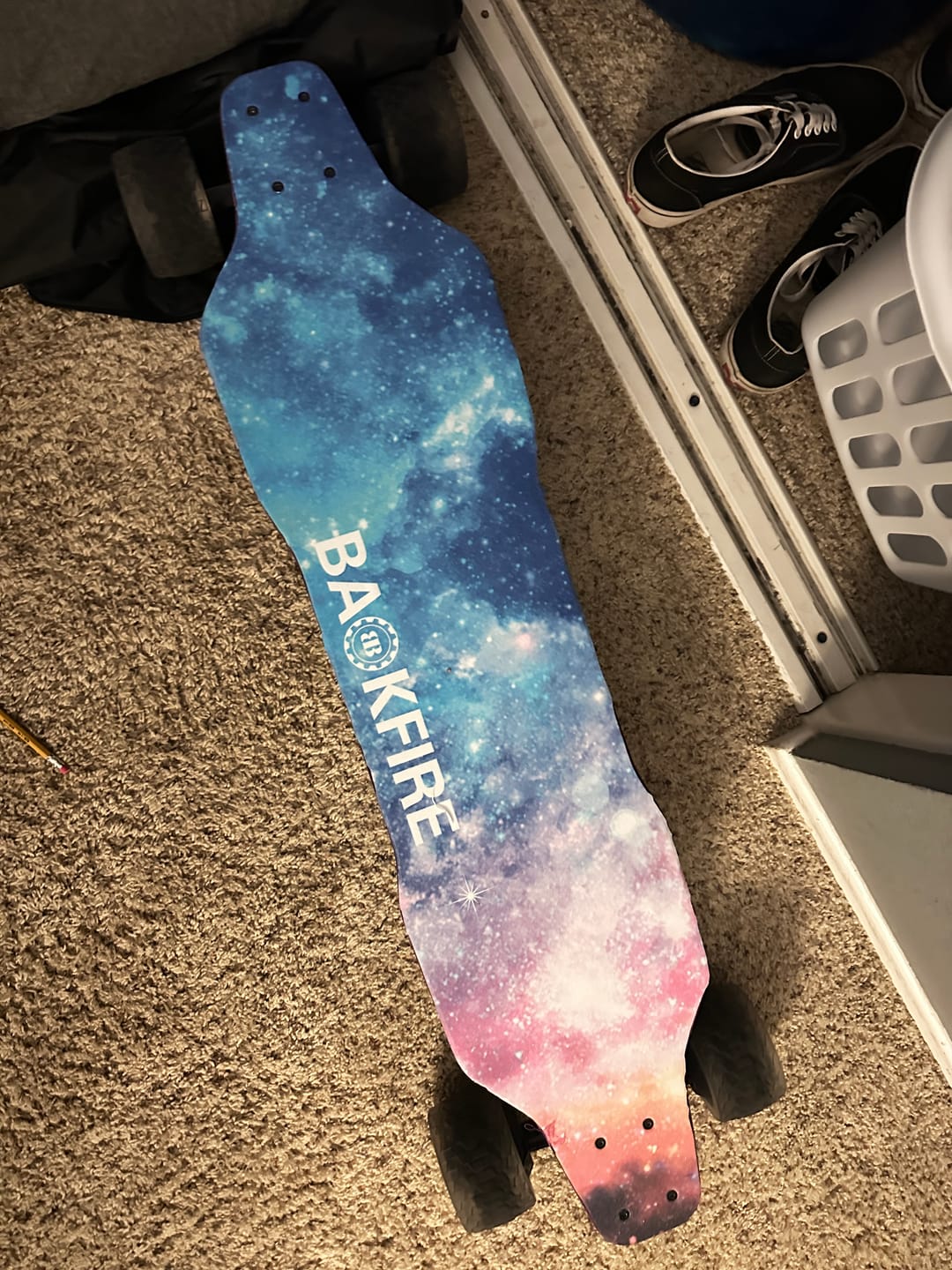 Customer photo review of Grip Tape for Backfire Boardsade