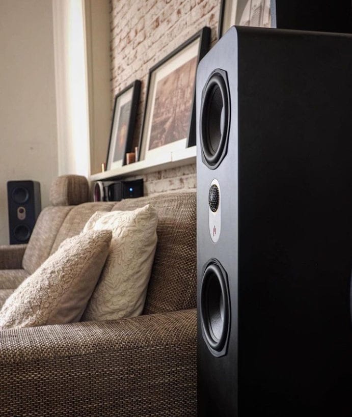 Customer photo review of Novus N5T 2-Way 5.25" Tower/Floorstanding Speaker Single
