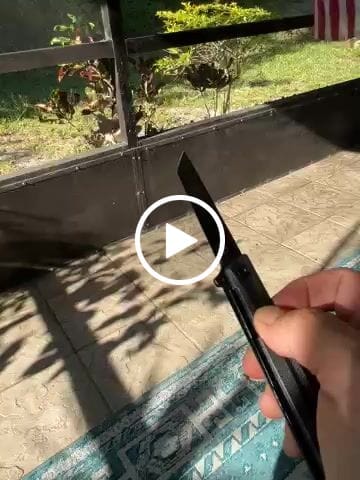 Customer video review of The Executive D2 Knife