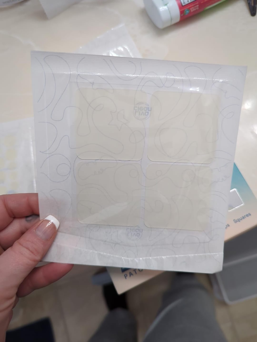 Customer photo review of 272 CT Pimple Patches Variety Pack w/ Tea Tree Oil, Salicylic Acid & Calendula Oil